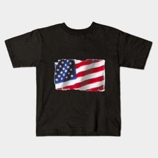 American flag Kids T-Shirt